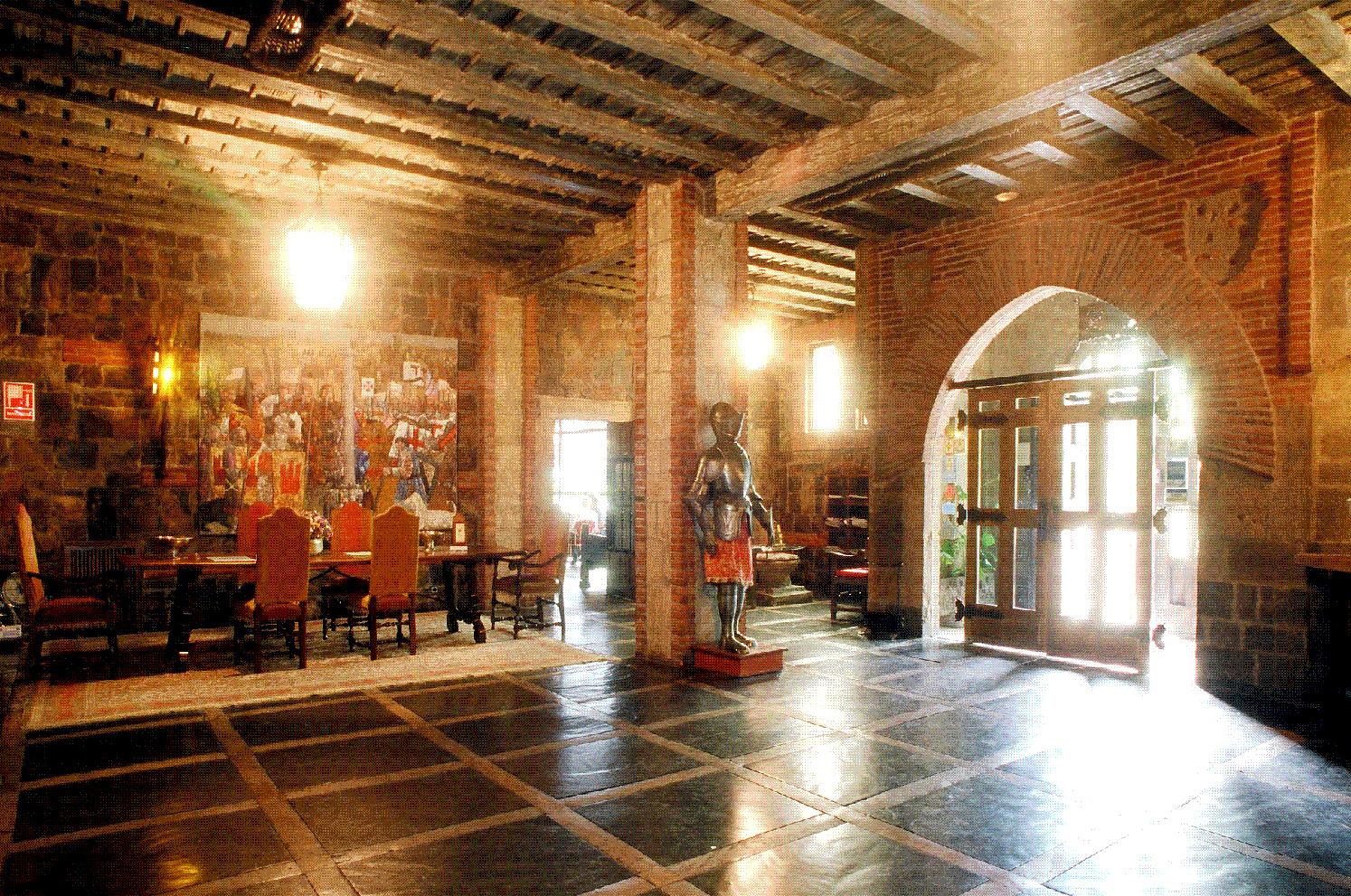 Hotel Temple Ponferrada Étterem fotó